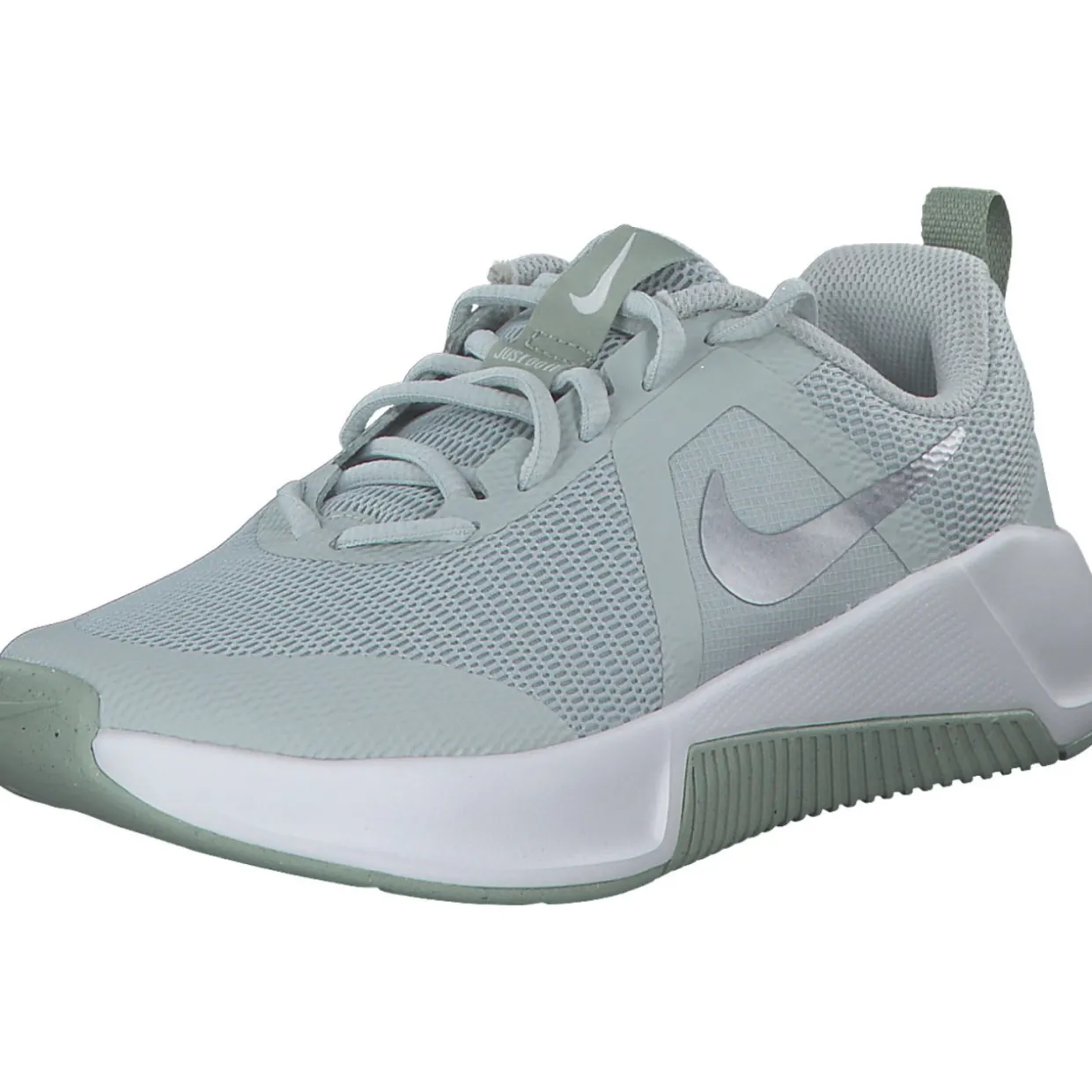 Nike FQ1830-006 MC Trainer 3 lt, Schnürschuhe, Damen, lt silver/mtlc platinum-white