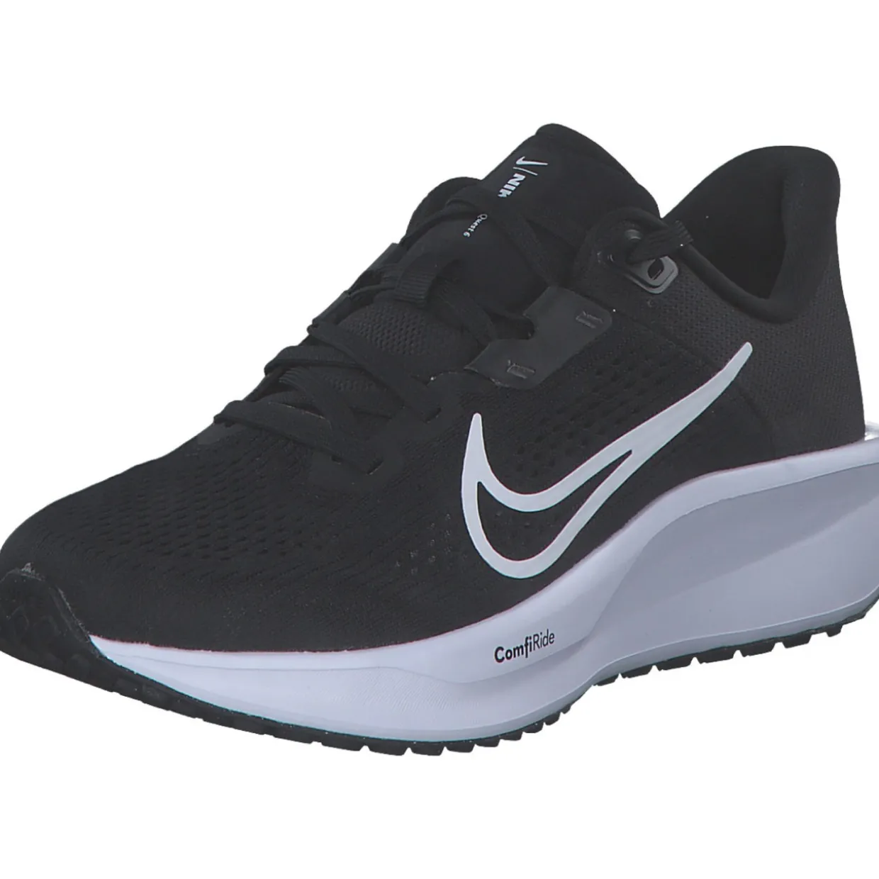 Nike Quest 6 FD6034, Schnürschuhe, Damen, black/white-iron grey