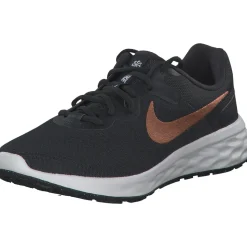 Nike Revolution 6 NN DC3729, Schnürschuhe, dk smoke grey/metl copper