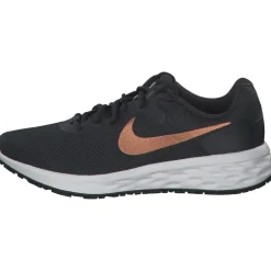 Nike Revolution 6 NN DC3729, Schnürschuhe, dk smoke grey/metl copper