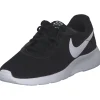Nike Tanjun DJ6257, Sneakers Low, Damen, black/white-barely volt/black