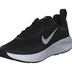 Nike Wearallday CJ1677, Sneakers Low, Damen, Schwarz