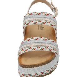 Palado Aifate by Sila Sahin , Plateau-Sandaletten, Damen, Silber