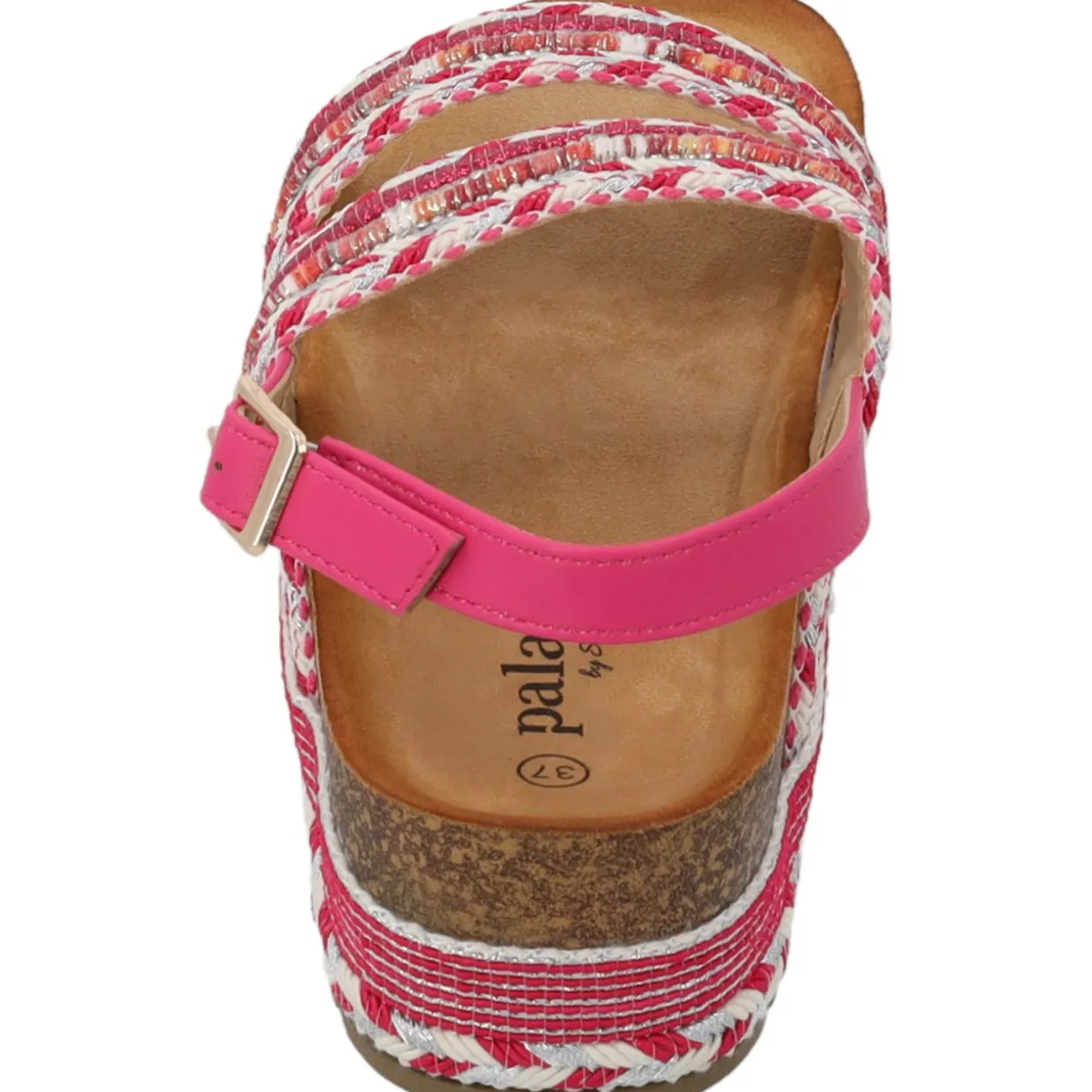 Palado Aifate by Sila Sahin , Plateau-Sandaletten, Damen, Pink