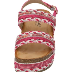 Palado Aifate by Sila Sahin , Plateau-Sandaletten, Damen, Pink