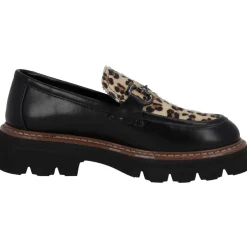 Palado Alyndra, Loafers, Damen, Schwarz/Leo Beige