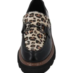 Palado Alyndra, Loafers, Damen, Schwarz/Leo Beige