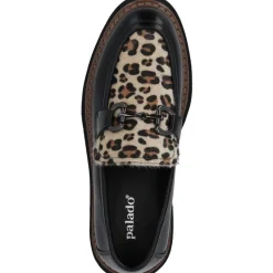 Palado Alyndra, Loafers, Damen, Schwarz/Leo Beige