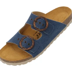 Palado Andeci by Sila Sahin, Pantoletten, Damen, Blau