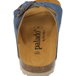 Palado Andeci by Sila Sahin, Pantoletten, Damen, Blau