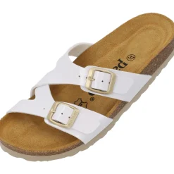 Palado Arrila, Pantoletten, Damen, Weiß Lack