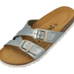 Palado Arrila, Pantoletten, Damen, Olive Metallic