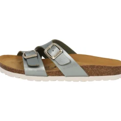 Palado Arrila, Pantoletten, Damen, Olive Metallic