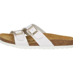 Palado Arrila, Pantoletten, Damen, Weiß Metallic