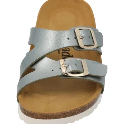 Palado Arrila, Pantoletten, Damen, Olive Metallic