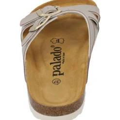 Palado Arrila, Pantoletten, Damen, Beige Metallic