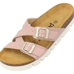Palado Arrila PL, Plateau-Pantoletten, Damen, Rosa Lack