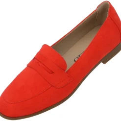 Palado Arselaus, Mokassins, Damen, Rot