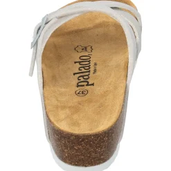 Palado Balmur, Pantoletten, Damen, Weiß Metallic