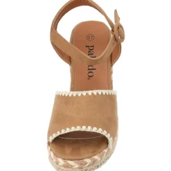 Palado Basinos, Keilsandaletten, Damen, Sand