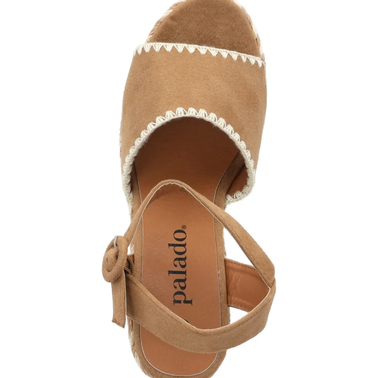 Palado Basinos, Keilsandaletten, Damen, Sand