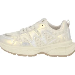 Palado Borgan, Sneakers Low, Damen, Gold/Weiß