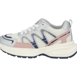 Palado Borgan, Sneakers Low, Damen, Silber/Pink