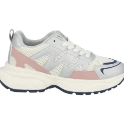 Palado Borgan, Sneakers Low, Damen, Silber/Pink