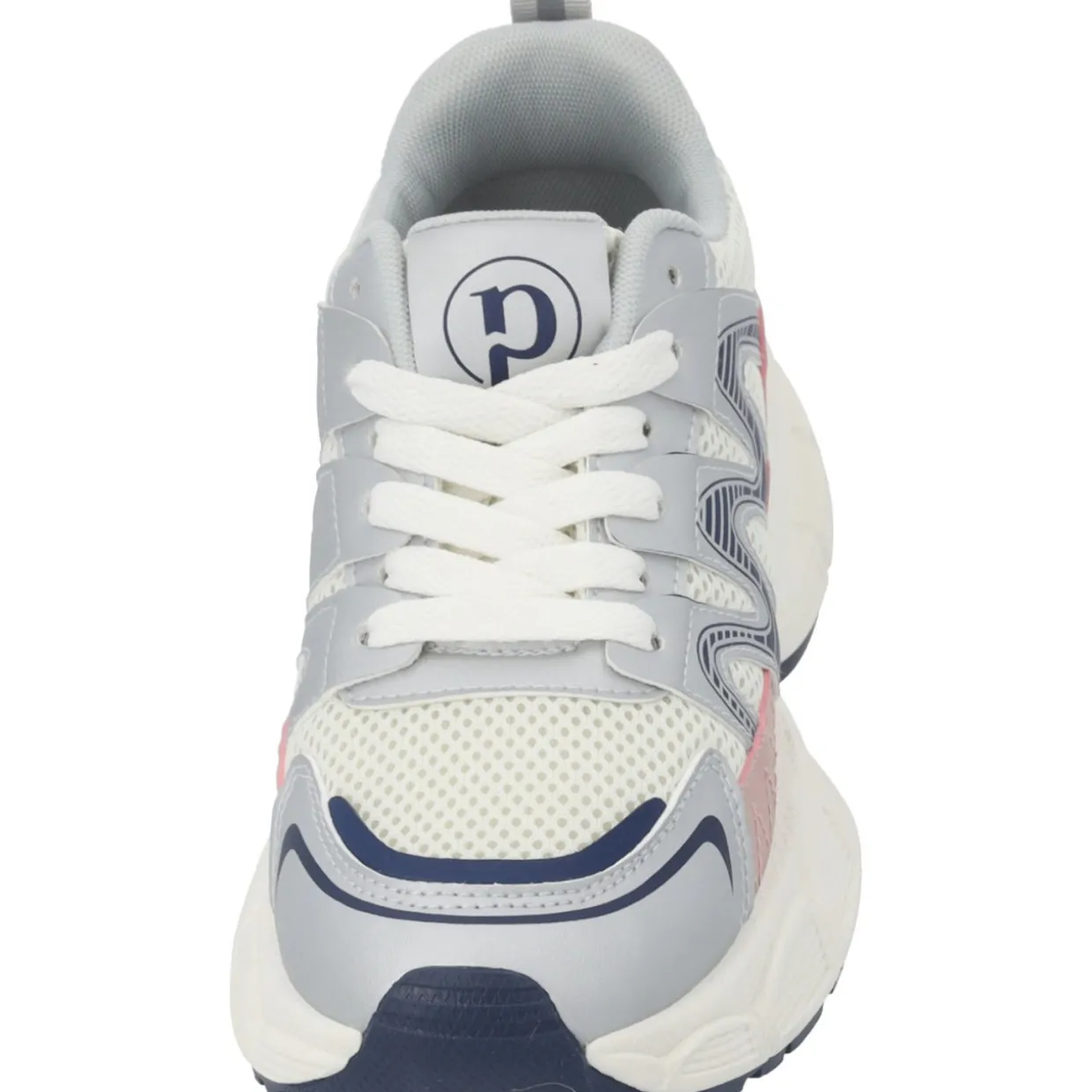 Palado Borgan, Sneakers Low, Damen, Silber/Pink