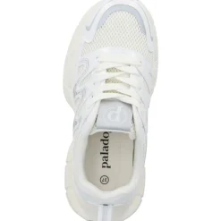 Palado Borgan, Sneakers Low, Damen, Weiß/Silber