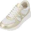 Palado Bradlix, Sneakers Low, Damen, Weiß/Gold