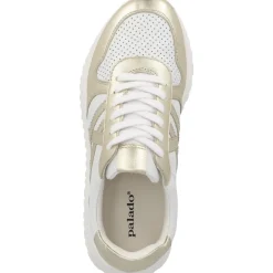 Palado Bradlix, Sneakers Low, Damen, Weiß/Gold
