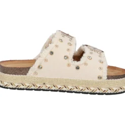 Palado Brutees by Sila Sahin, Plateau-Sandaletten, Damen, Beige