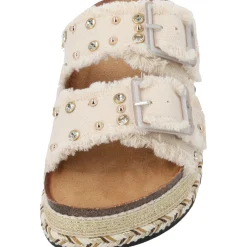 Palado Brutees by Sila Sahin, Plateau-Sandaletten, Damen, Beige