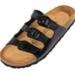 Palado Capri, Pantoletten, Damen, Schwarz Metallic