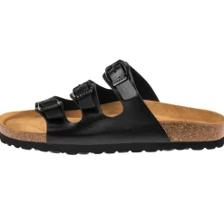 Palado Capri, Pantoletten, Damen, Schwarz Metallic