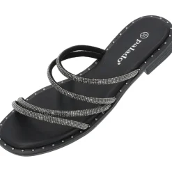 Palado Celleri, Pantoletten & Badeschuhe, Damen, Schwarz