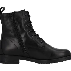 Palado Chalki, Schnürstiefeletten, Damen, Schwarz (Glatt)