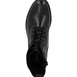 Palado Chalki, Schnürstiefeletten, Damen, Schwarz (Glatt)