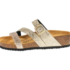 Palado Chios, Pantoletten, Damen, Metallic Gold