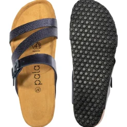 Palado Chios, Pantoletten, Damen, Print Blau