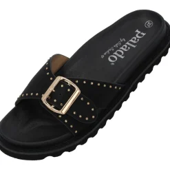 Palado Cirlo by Sila Sahin, Pantoletten & Badeschuhe, Damen, Schwarz