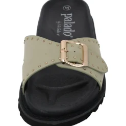 Palado Cirlo by Sila Sahin, Pantoletten & Badeschuhe, Damen, Khaki