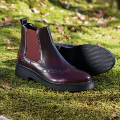 Palado Corphon, Chelsea Boots, Herren, Bordeaux