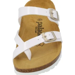 Palado Cres Lack, Pantoletten, Damen, Weiß