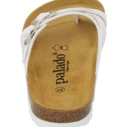 Palado Cres Lack, Pantoletten, Damen, Weiß