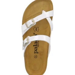 Palado Cres Lack, Pantoletten, Damen, Weiß