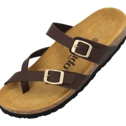 Palado Cres Matt, Pantoletten, Damen, Dunkelbraun