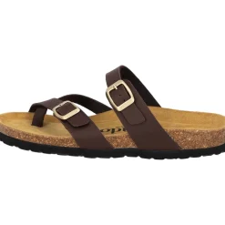 Palado Cres Matt, Pantoletten, Damen, Dunkelbraun