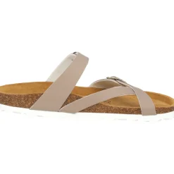 Palado Cres Matt, Pantoletten, Damen, Dunkelbeige